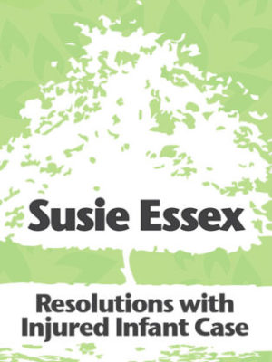 Resolutions with Injured Infant Case cover showing a white tree on a green background