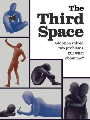 Cover of The Third Space showing different clay figures in various poses