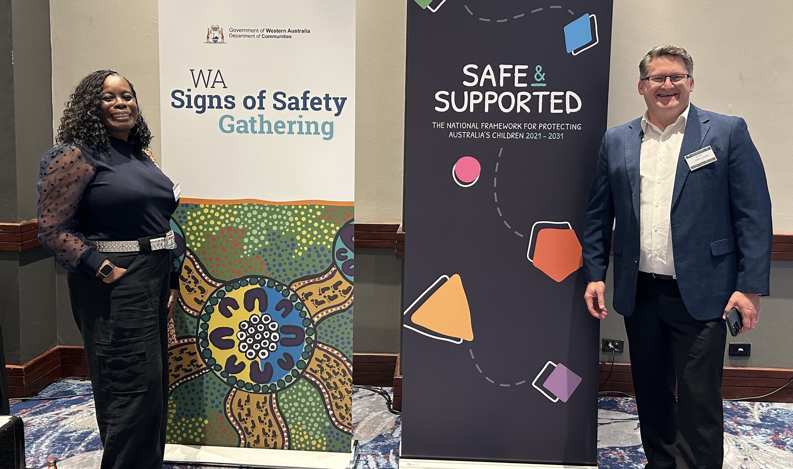 Kay & Adrian at the WA 2025 Gathering