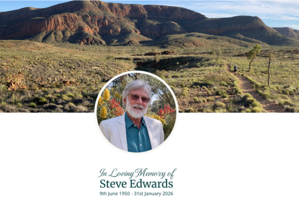 This picture above show's Steve walking towards the world's largest rock, Mt Augustus.
